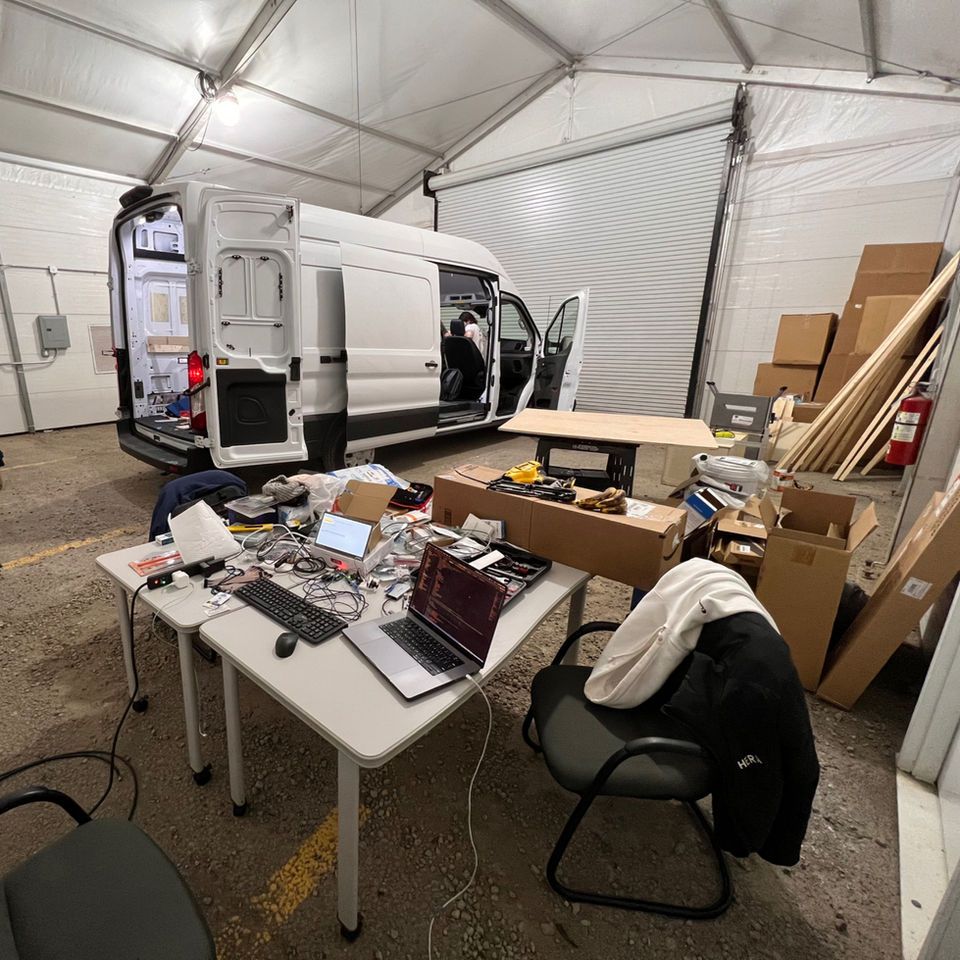 HEATED TENT