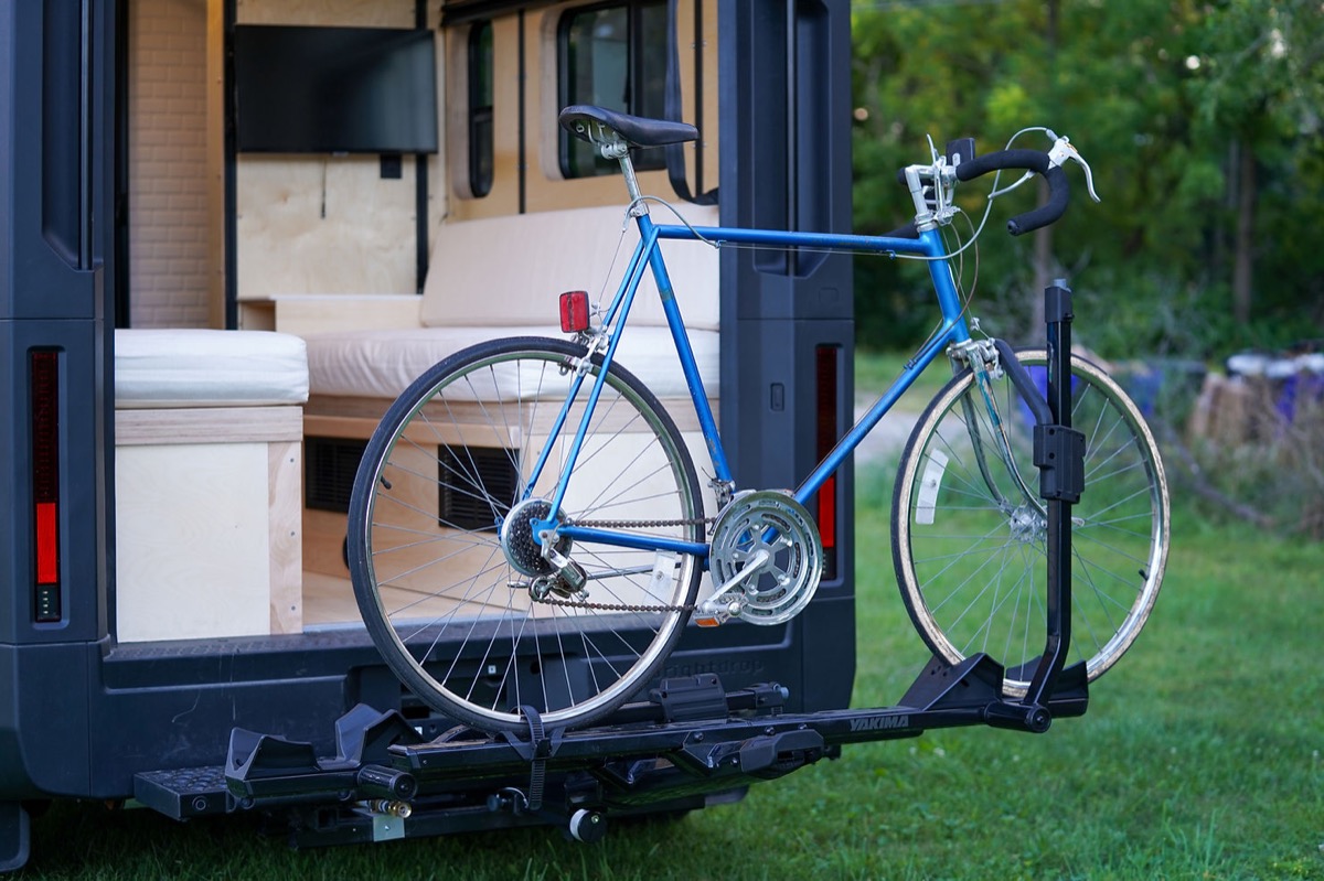 Introducing Three New Accessories: Exterior Lighting, Extendable Awnings, and Bike Racks!