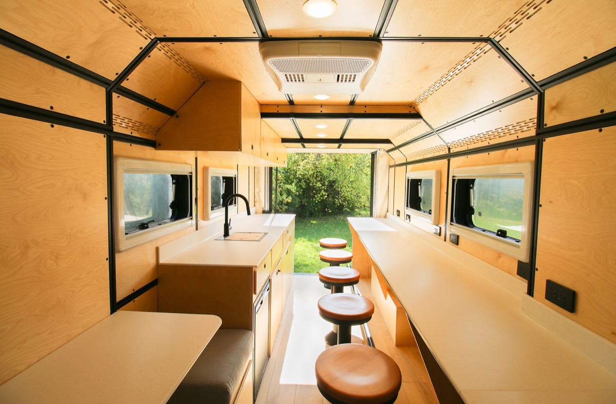 Introducing Our New Mobile Office: Work Anywhere in Style and Comfort!