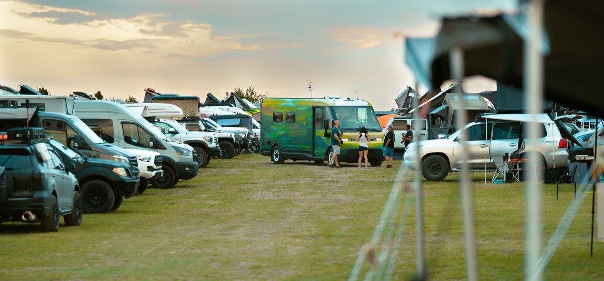 Overland Expo panoramic view