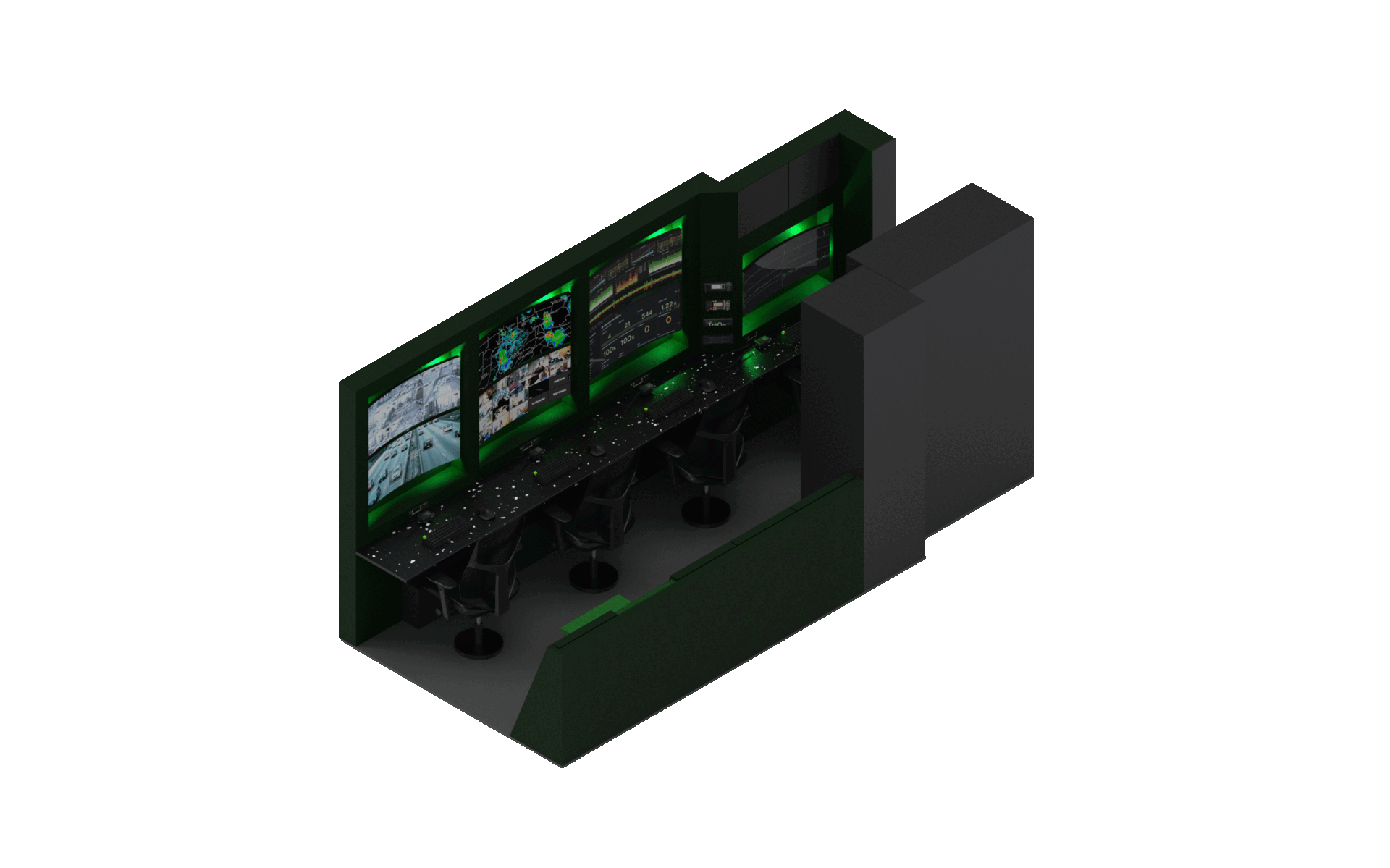 OFFICE AND COMMAND module rotation